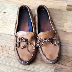 Sperry Men's Hamilton 1-Eye Driver Leather Moccasins Tan